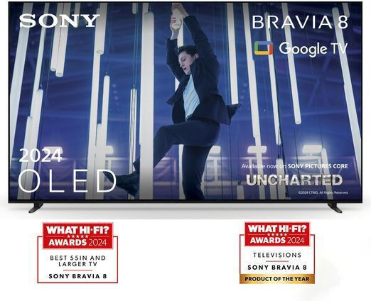 Sony Смарт Телевизор 55" 4K UHD OLED Bravia 8 XR80PAEP HDR (2024)