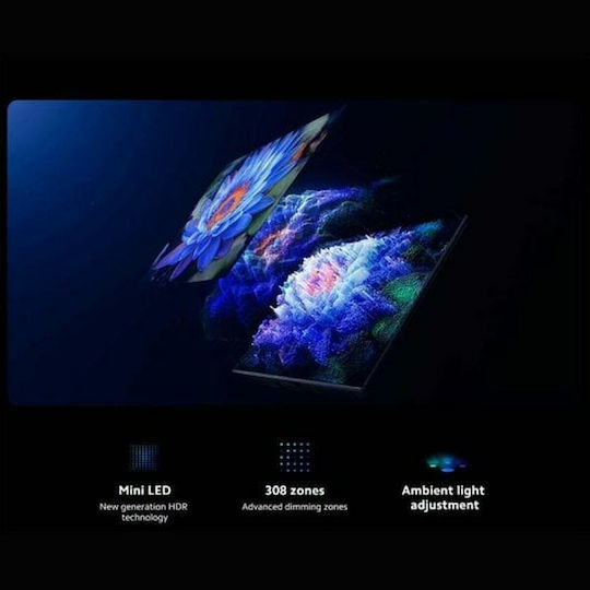 Xiaomi Smart Τηλεόραση 75" 4K UHD Mini LED L75MA-SPLEU HDR (2025)