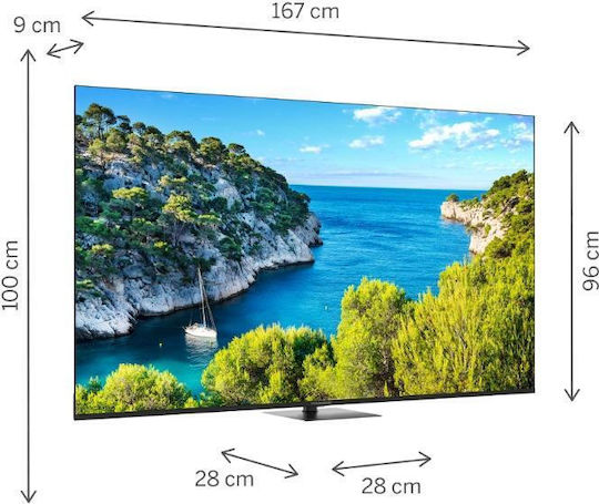 Thomson Smart Television 75" 4K UHD LED 75UG5C14 HDR (2024)
