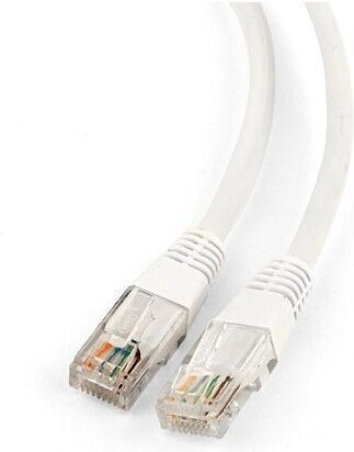 Spacer U/UTP Kat.5e Ethernet Netzwerkkabel 0,25m Weiß