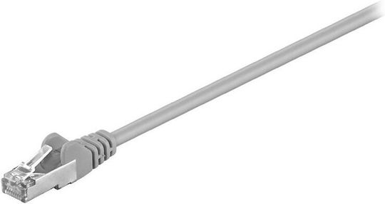 Emtex S/FTP Cat.6a (Gigabit) Καλώδιο Δικτύου Ethernet 3m Γκρι