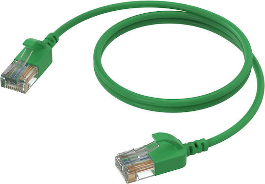 Procab U/UTP Кат.6 (Gigabit) Мрежов Кабел Ethernet 1м Зелен