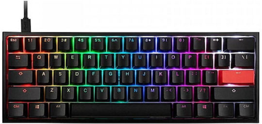 Ducky One 2 Pro Mini Gaming Mechanische Tastatur 60% mit Cherry MX Blau Schaltern und RGB-Beleuchtung (Englisch US)