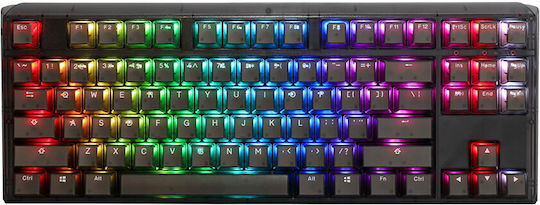 Ducky One 3 Aura TKL Gaming Mechanical Keyboard Tenkeyless with Gateron Baby Kangaroo switches and RGB lighting (English US)