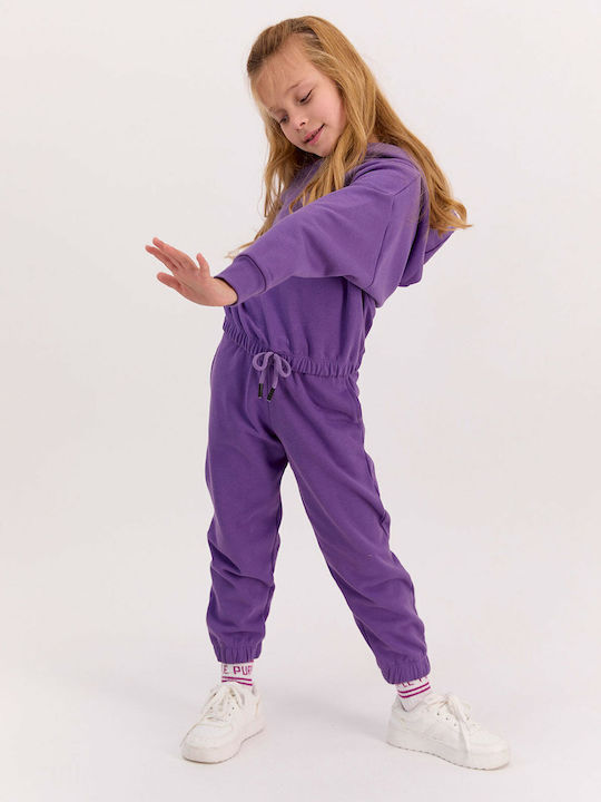 Φόρμα Παιδική Rolypoly Comfy Girls Rp2591a-μωβ