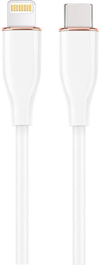 Gembird USB-A to Lightning Cable 20W Λευκό 1.5m