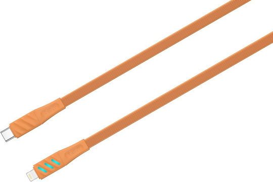Havit Редовна USB-C към Lightning кабел Оранжев 1м (CB6255)