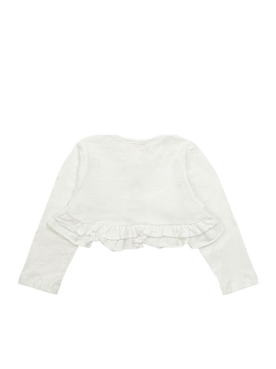 Bolero Pentru Fete Ecru Fit Regular 95% Bumbac 5% Lycra Bolero Pentru Fete Ecru Fit Regular 95% Bumbac 5% Lycra