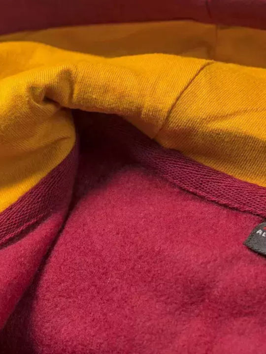 Cardigan pentru copii Aco Băieți Burgundy