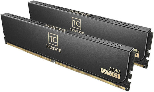 TeamGroup T-create Expert DDR5 32GB RAM με 2x16GB Modules και Ταχύτητα 6400 για Desktop
