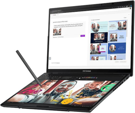 Asus ZenBook Duo 14 OLED UX8406CA-PZ009W 14" Touchscreen 120Hz (Ultra 9-285H/32GB/2TB SSD/W11 Home) (US Keyboard)