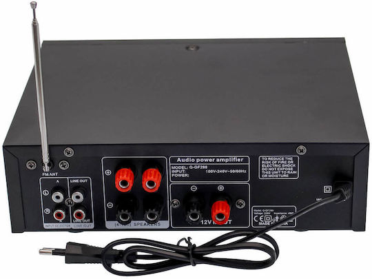 Andowl Verstärker Q-GF289 Q-GF289 Schwarzer