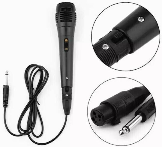 Andowl Wired Karaoke Microphone Q-MIC544 Q-MIC544 Black