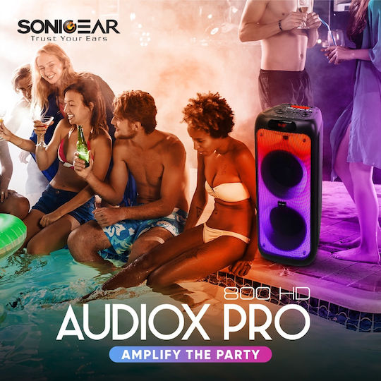 Sonic Ηχείο Audiox Pro 800 AX-PRO800-HD Μαύρο