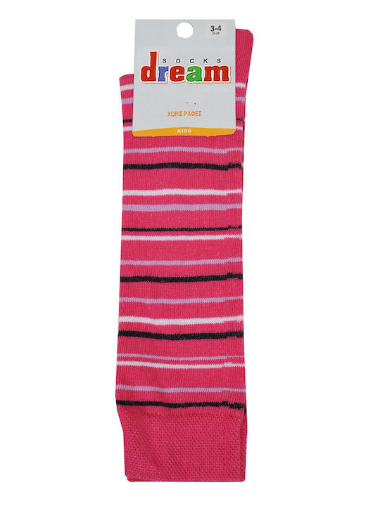 Dream Детски чорапи 3/4 Риже Фуксия