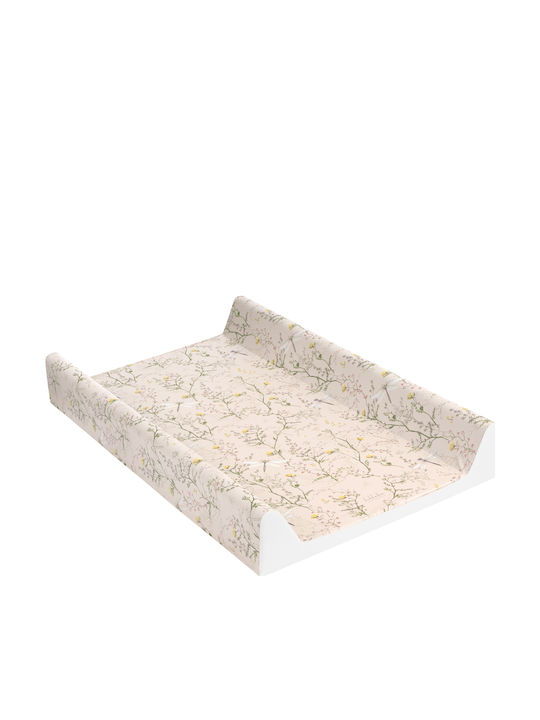 Kikka Boo Soft Changing Pad Secret Garden made of Plastic Beige 50x70cm