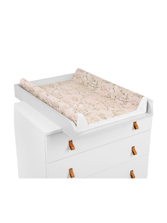Kikka Boo Soft Changing Pad Secret Garden made of Plastic Beige 50x70cm