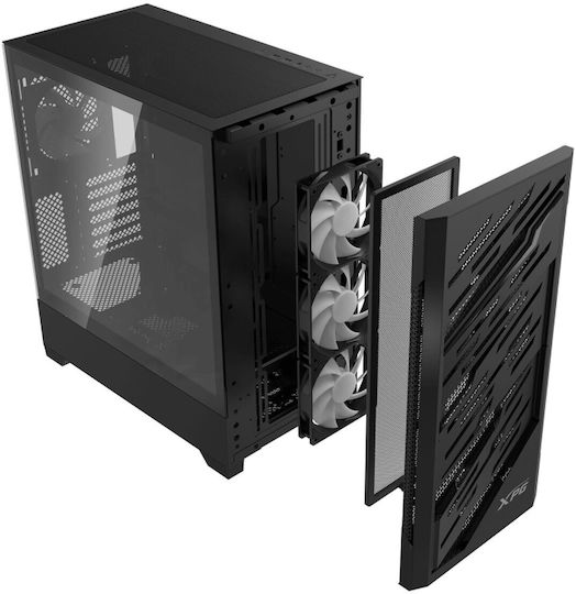 Adata Starker Air BTF Midi Tower Κουτί Υπολογιστή Μαύρο