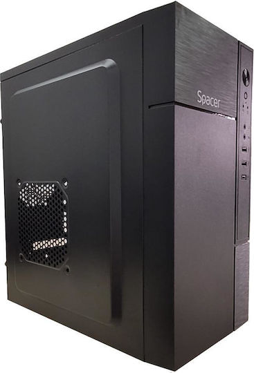 Spacer SPCS-OC-MINI Mini Tower Κουτί Υπολογιστή Μαύρο