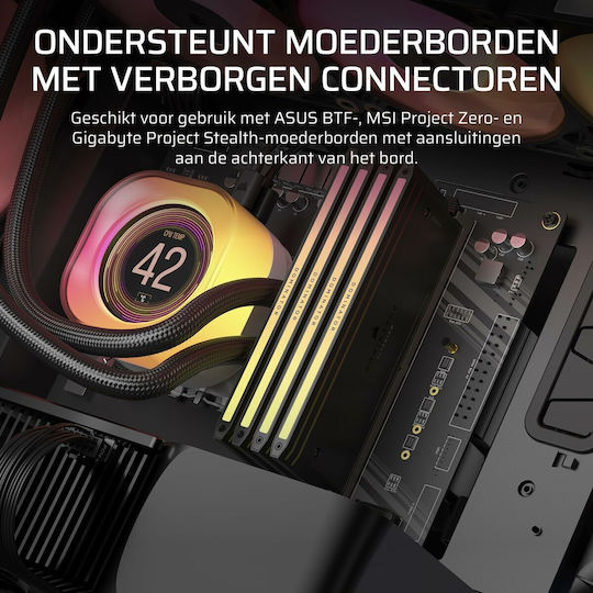 Corsair 5000T Gaming Midi-Turm Computergehäuse mit Seitenfenster Schwarz