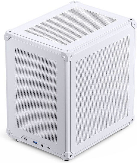 Jonsbo C6 Mini Tower Κουτί Υπολογιστή Λευκό