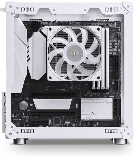 Jonsbo C6 Mini Tower Κουτί Υπολογιστή Λευκό