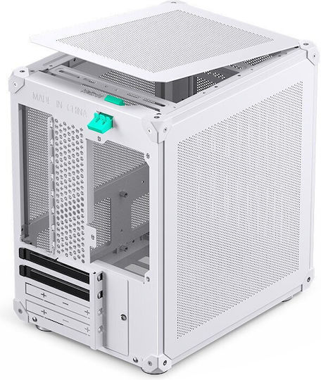 Jonsbo C6 Mini Tower Κουτί Υπολογιστή Λευκό
