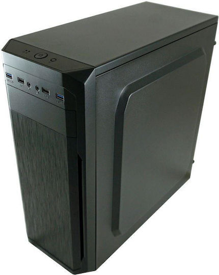 LC-Power 7039B Midi-Turm Computergehäuse Schwarz