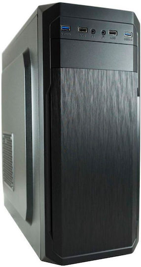 LC-Power 7039B Midi-Turm Computergehäuse Schwarz