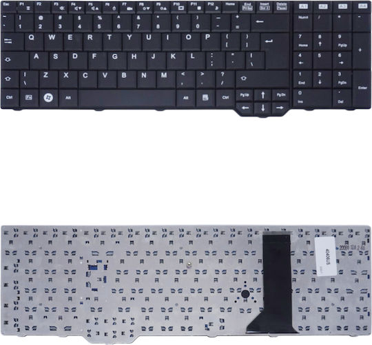 Laptop Keyboard for Fujitsu Xa3520 Amilo Pi3625 Xa3530 Xi 3670 Li 3910 Xi 3650 Xi3650 Li3910 Xi3670 My07xx Xa 3530 Ms2244 90.4h907.u0r V080305ak2 Code 40406us