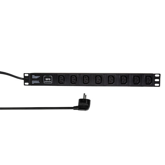 LogiLink Πολύπριζο Rack PDU8A01 1τμχ