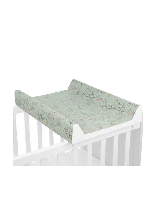 Kikka Boo Hard Changing Pad with Cover Secret Garden made of Plastic Green 50x70cm