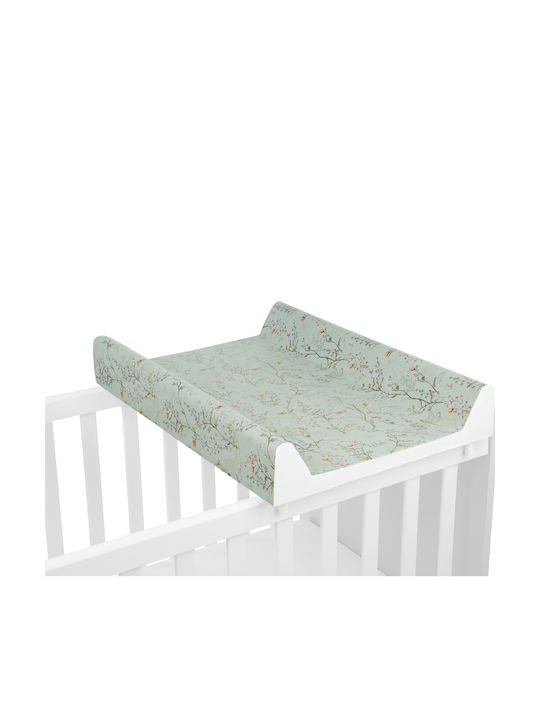 Kikka Boo Hard Changing Pad with Cover Secret Garden made of Plastic Green 50x70cm