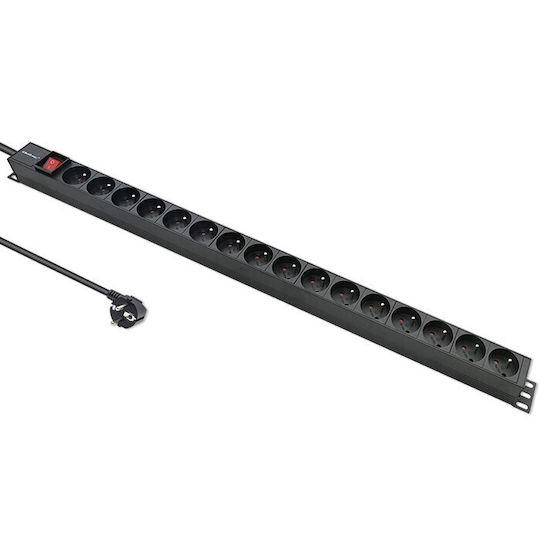 Qoltec Aluminum Pdu Rack 16a 16 X French Vertical 1.8m Translation Qoltec Aluminum Power Distribution Unit Rack 16a 16 X French Outlets Vertical 1.8m