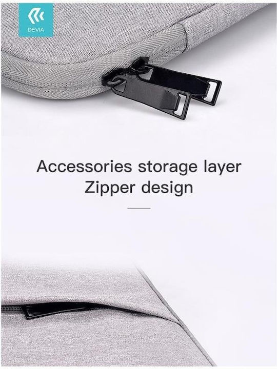 Devia Justyle Business Θήκη για Laptop 13.3" σε Μαύρο χρώμα