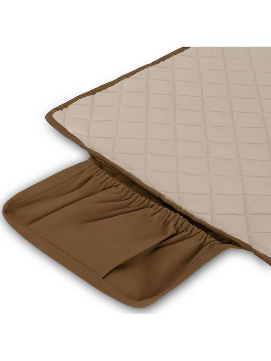 Konges Slojd Αλλαξιέρα Ταξιδίου από Ύφασμα ''''''Walnut'''''' 40x60cm