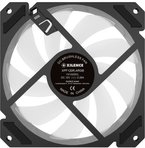 Xilence XF065 Reverse Blade Case Fan 120mm 1500rpm With ARGB Lighting And 4-Pin PWM Connection