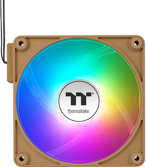 Thermaltake CT120 EX Корпусен вентилатор с ARGB осветление и връзка 3-Pin / 4-изводна ШИМ 3бр Gravel Sand