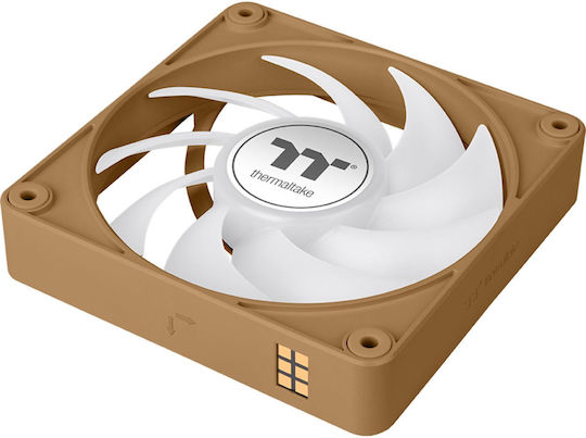 Thermaltake CT120 EX Корпусен вентилатор с ARGB осветление и връзка 3-Pin / 4-изводна ШИМ 3бр Gravel Sand