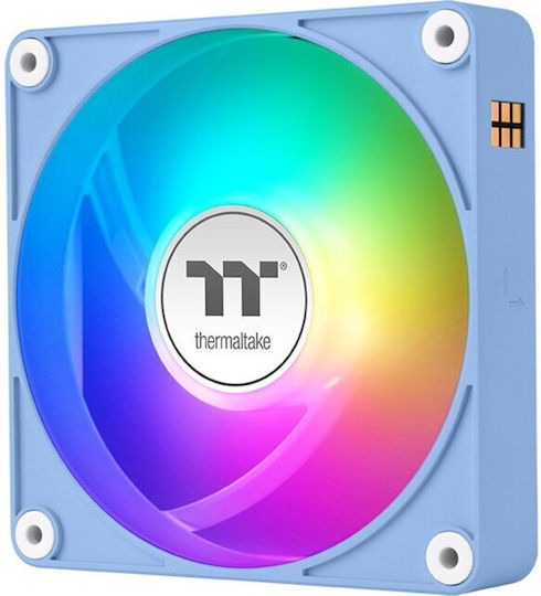 Thermaltake CT140 EX Case Fan (1800rpm / 90.3cfm) με ARGB Φωτισμό και Σύνδεση 4-Pin PWM 3τμχ Hydrangea Blue