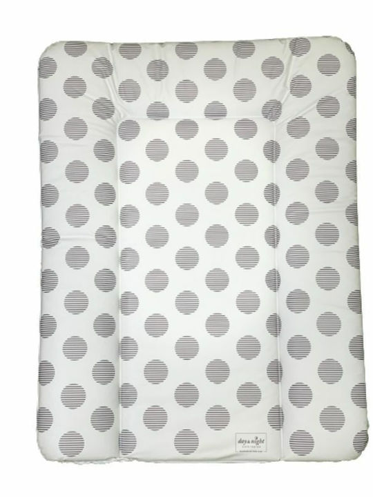 Lorelli Soft Changing Pad Hearts made of Fabric Dots Black 50x70cm