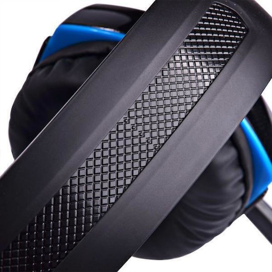 Kotion Each G2000 Over Ear Gaming Headset με σύνδεση 3.5mm / USB Μπλε