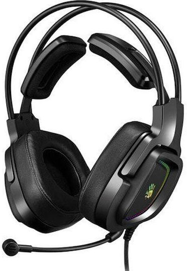 A4Tech Bloody G575 Over Ear Gaming Headset cu conexiune USB Alb