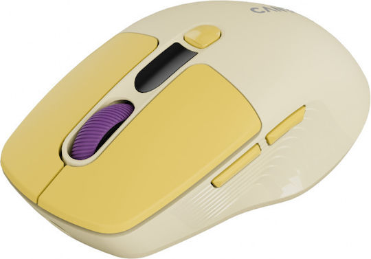 Canyon MW-26 LCD Silent Dual Mode Wireless Mouse Galben