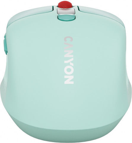 Canyon MW-26 LCD Silent Dual Mode Ασύρματο Ποντίκι Πράσινο