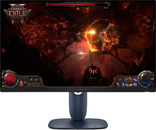 Dell Alienware AW2725DM IPS HDR Монитор 27" QHD 2560x1440 180Hz с Време на Реакция 4ms GTG Сив