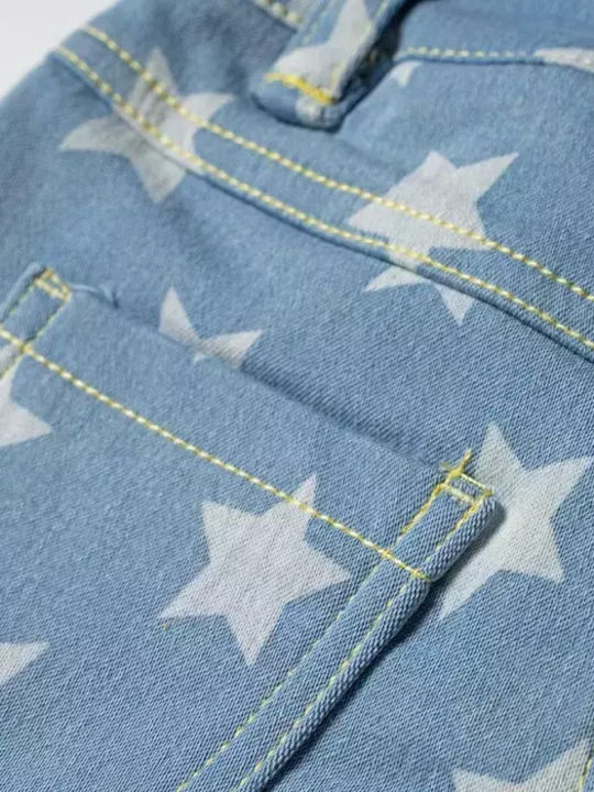 Kinder Shorts New College Mädchen Stars Denim