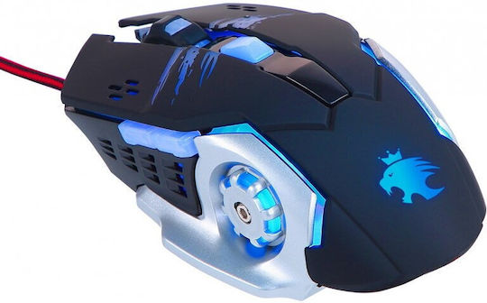 ForMe ForMe WT-193 Wild Tiger RGB Gaming Ποντίκι 3200 DPI Ασημί