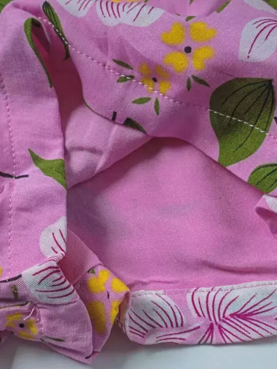 Kinder Shorts & Bermudas New College Mädchen Blumen Rosa