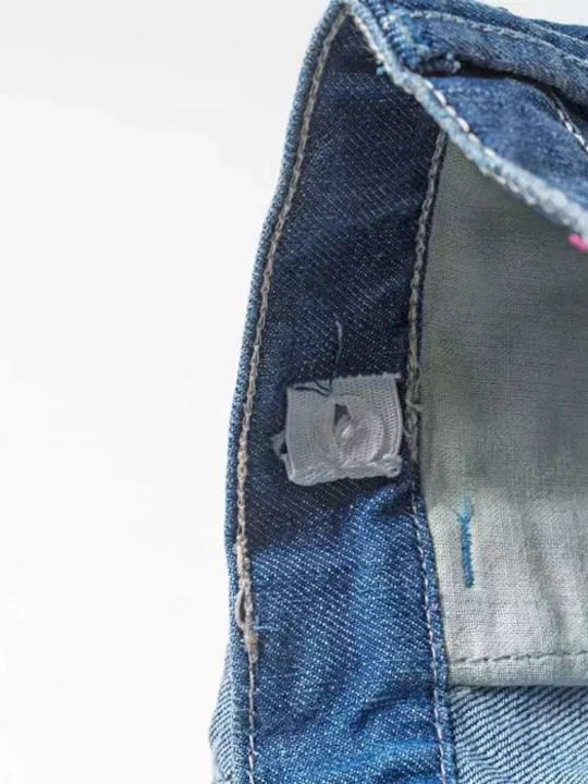 Kinder Shorts New College Mädchen Casual 2 Denim